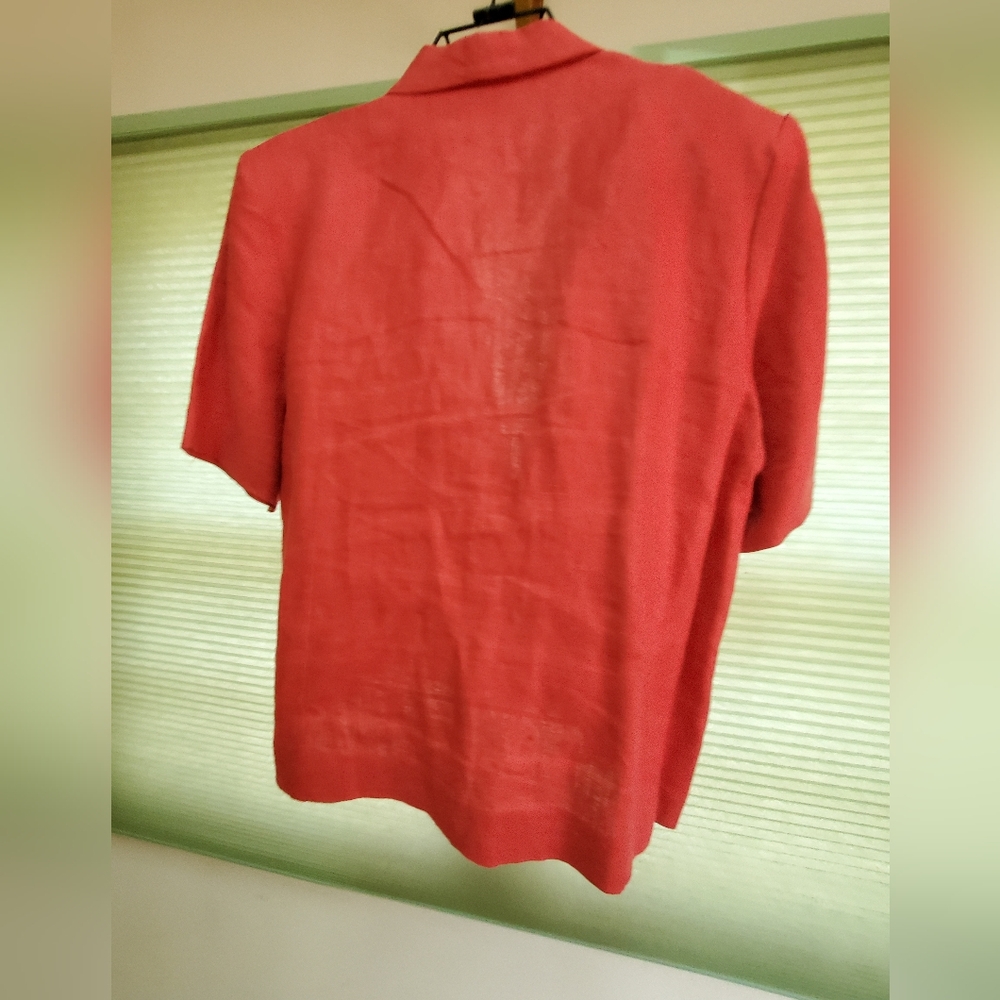 Women's short sleeve blazer, size 16 - Picture 2 of 5